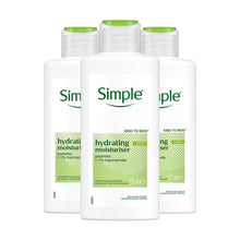 Load image into Gallery viewer, Simple Hydrating Light Moisturiser Bundle 50ml &amp; 125ml 3 Pack