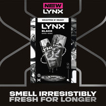Load image into Gallery viewer, Lynx Black Gift Set for Men - Daily Grooming Duo with Fresh Scent &amp; Skin Care
