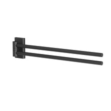 Load image into Gallery viewer, COSMIC Towel Rail Black Matte, Screw Mount, 36.7x3.8x7.2 cm