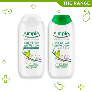 Simple Kind to Hair Gentle Care Shampoo & Conditioner Pro-Vitamin B5 200ml/400ml