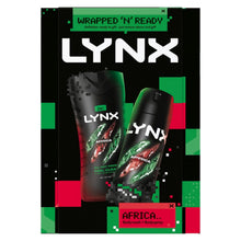 Load image into Gallery viewer, LYNX Africa Duo Gift Set 2 piece, Choose your pack 1,2,3 or 4
