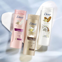 Load image into Gallery viewer, 4pk of 400ml Dove Visible Glow Self-Tan Lotion of Medium to Dark Skin