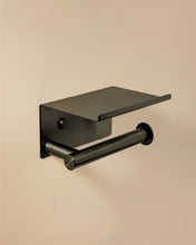 Load image into Gallery viewer, Cosmic Architect Sp Toilet Roll Holder | With Cover | Brushed Black