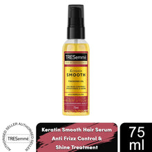 Load image into Gallery viewer, Tresemme Keratin Smooth Hair Serum 75ml Anti Frizz Control &amp; Shine Treatment