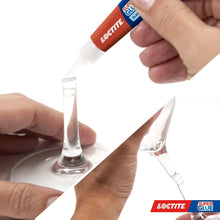 Load image into Gallery viewer, Loctite Glass Bond High-Quality Super Glue for Durable Glass Repairs 3g, 3 Pack