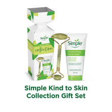 Load image into Gallery viewer, Simple Skin Kind Collection Facial Wash Gift Set for Her with Facial Jade Roller