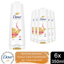 Load image into Gallery viewer, Dove Nutritive Solution Colour Care Conditioner for Coloured Hair 350 ml, 6 Pack