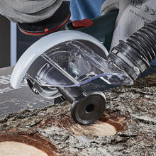 Load image into Gallery viewer, wolfcraft Extraction Hood for Angle Grinder, Dust Removal &amp; Safe Woodworking