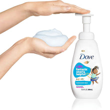 Load image into Gallery viewer, Dove Kids Care Hypoallergenic Skin Care Foaming Body Wash Cotton Candy, 4x400ml