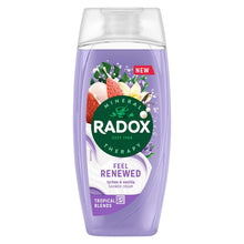 Load image into Gallery viewer, Radox Mineral Therapy Feel Renewed Shower Cream Moisturising Wash 225ml, 6 Pack