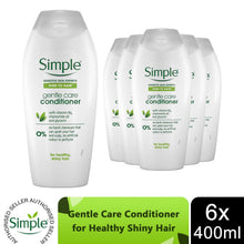 Load image into Gallery viewer, Simple Kind to Hair Gentle Care Conditioner with Vitamin B5 400ml, 3 or 6 Pack