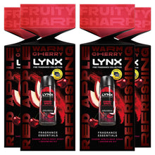 Load image into Gallery viewer, Lynx Fine Fragrance Cherry Spritz Essentials With Grooming Kit Gift Set For Men