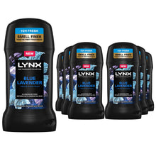 Load image into Gallery viewer, Lynx Deodorant Stick Blue Lavender with 72Hrs Freshness 50ml, 6 Pack