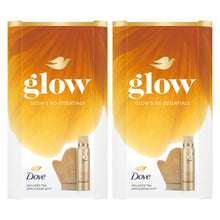 Load image into Gallery viewer, Dove Glow &amp; Go Essentials Gift Set , Skincare Pamper Kit, 200ml