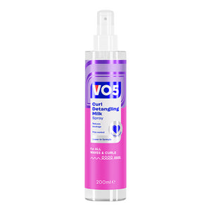 VO5 Curl Detangling Milk 200ml, Frizz Control, Curly Hair, 6 Pack