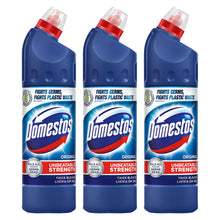 Load image into Gallery viewer, Domestos Toilet Bleach Blue 750ml Pack of 3-481001