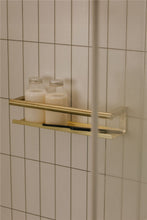 Load image into Gallery viewer, COSMIC Architect Soap Shelf + Glass Cleaner | Black | Screw Mount