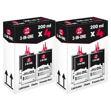 Load image into Gallery viewer, 3-In-One Multi-Purpose Drip Oil Easy to Use for Long-Lasting Lubrication 8x200ml