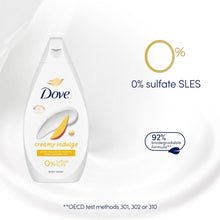Load image into Gallery viewer, Dove Body Wash Creamy Indulge Moisturising Shower Gel, 4 Pack of 450 ml