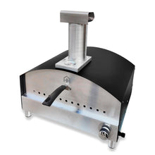 Load image into Gallery viewer, Haven Gas Powered 13" Pizza Oven with Pizza Paddle - Black/Silver