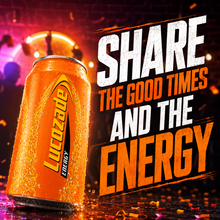 Load image into Gallery viewer, Lucozade Orange Glucose Sparkling Drink 330ml Fizzy Energy Beverage