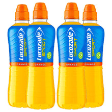 Load image into Gallery viewer, Lucozade Sport Orange &amp; Raspberry Isotonic Sport Energy Drink Fat-Free 500ml