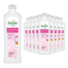 Load image into Gallery viewer, Simple Nourishing Bath Soak Chamomile Oil 1L 12-Pack Multipack