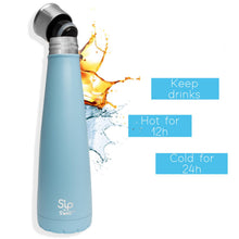 Load image into Gallery viewer, Sip by Swell Water Bottle Leakproof Stainless Steel Thermos Bottle, Blue - 450ml