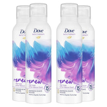 Load image into Gallery viewer, Dove Bath Therapy Shower &amp; Shave Mousse 15Minutes Self-care for Your Body, 200ml