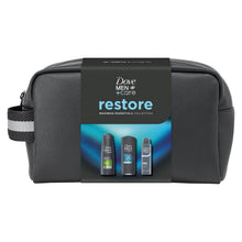 Load image into Gallery viewer, Dove Men+Care Gift Set Restore Clean Comfort Bodywash, Shampoo, Deodorant &amp; Pad