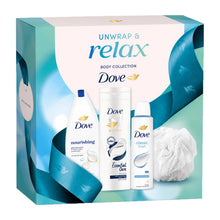Load image into Gallery viewer, Multi Branded Dove Relax Body Collection Gift Set, Choose Pack Size 1,2,3 or 4