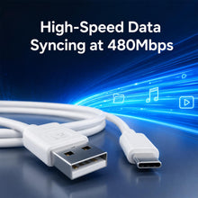 Load image into Gallery viewer, FX Factory USB-C Charging &amp; Data Cable 1m White Fast Sync, 4 Pack