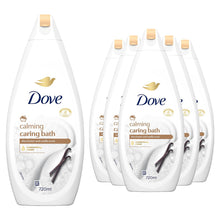 Load image into Gallery viewer, 6pk of 720ml Dove Caring Bath Purely Pampering Shea Butter Bath Soak