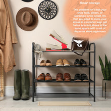 Load image into Gallery viewer, Haven Space Saver Shoe Rack Organiser Standard Size Sturdy &amp; Easy To Clean