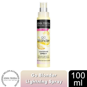 John Frieda Go Blonder Haircare Range of Shampoo, Conditioner & Lightening Spray