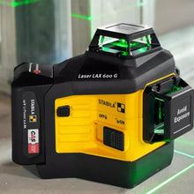 Load image into Gallery viewer, STABILA LAX600G MULTI LINE LASER GREEN 7PC SET