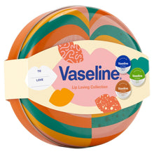Load image into Gallery viewer, Vaseline Lip Loving Collection 3 Pieces Lip Balm Tin Gift Set for Her
