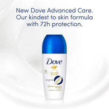 Load image into Gallery viewer, Dove Roll On Deo Go Fresh Original 72H Lasting Women's Anti-Perspirant 50ml, 9pk