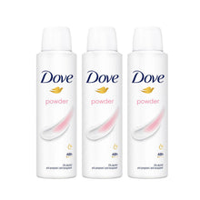 Load image into Gallery viewer, Dove Powder Anti-Perspirant with 48H Sweat Protection Deo for Women 150ml, 3pk