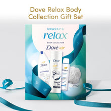 Load image into Gallery viewer, Multi Branded Dove Relax Body Collection Gift Set, Choose Pack Size 1,2,3 or 4