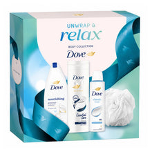 Load image into Gallery viewer, Multi Branded Dove Relax Body Collection Gift Set, Choose Pack Size 1,2,3 or 4