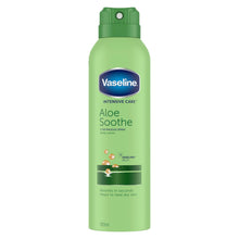 Load image into Gallery viewer, Vaseline Intensive Care Spray Moisturiser, Aloe Soothe, 6 Pack, 190ml