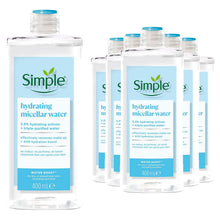 Load image into Gallery viewer, Simple Micellar Cleansing Water Hydrating Makeup Remover, 200ml or 400ml