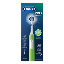 Load image into Gallery viewer, Oral-B Pro Junior Electric Rechargeable Toothbrush for Kids Aged 6+, Green