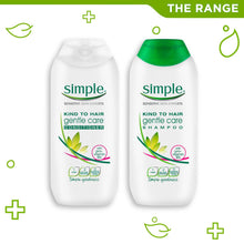 Load image into Gallery viewer, Simple Kind to Hair Gentle Care Shampoo or Conditioner 200ml/400ml - 3 Pack