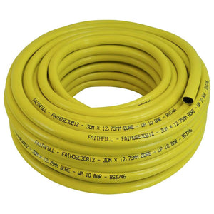 FAIHOSE30B12 Heavy-Duty Reinforced Builder's Hose 30m 12.5mm (1/2in) Diameter