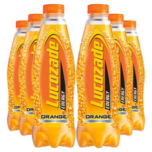 Load image into Gallery viewer, Lucozade Orange &amp; Original Sparkling Energy Drink Powered By Glucose 6x900ml