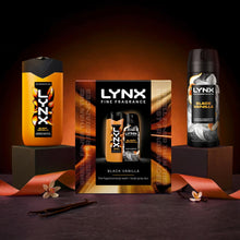 Load image into Gallery viewer, LYNX Fine Fragrance Black Vanilla Gift Set 2 piece, Choose your pack 1,2,3 or 4