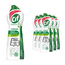 Load image into Gallery viewer, Cif Cleanboost Cream Original Multipurpose Cleaner for Multi surfaces 750ml, 6pk