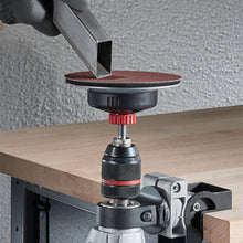 Load image into Gallery viewer, wolfcraft Stationary Sanding Set for Power Drills to Use Drill as Sander, 14 Pcs